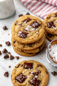 Easy Chewy Brown Butter Chocolate Chip Cookies