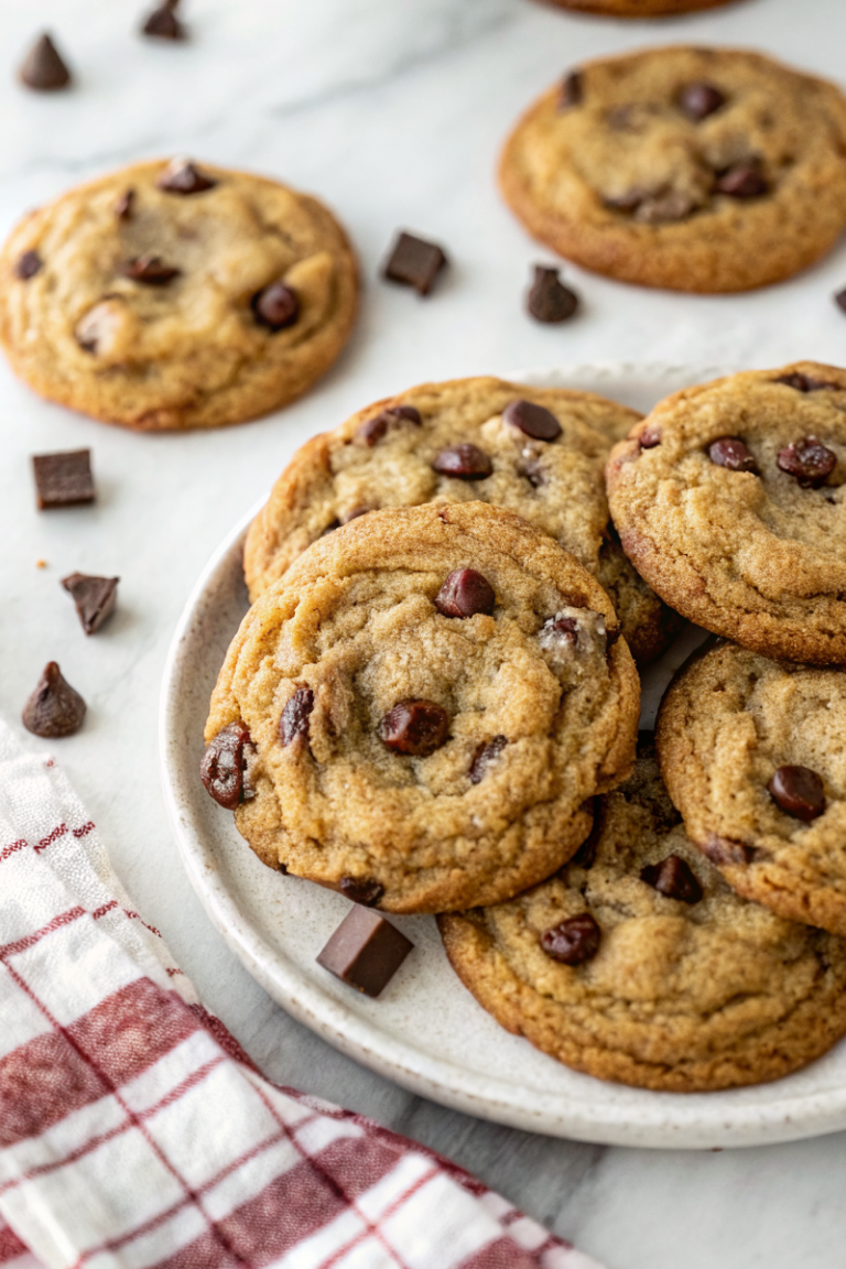 Easy Chewy Brown Butter Chocolate Chip CookiesNew