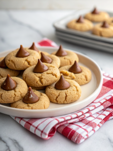 Gingerbread Kiss Cookies