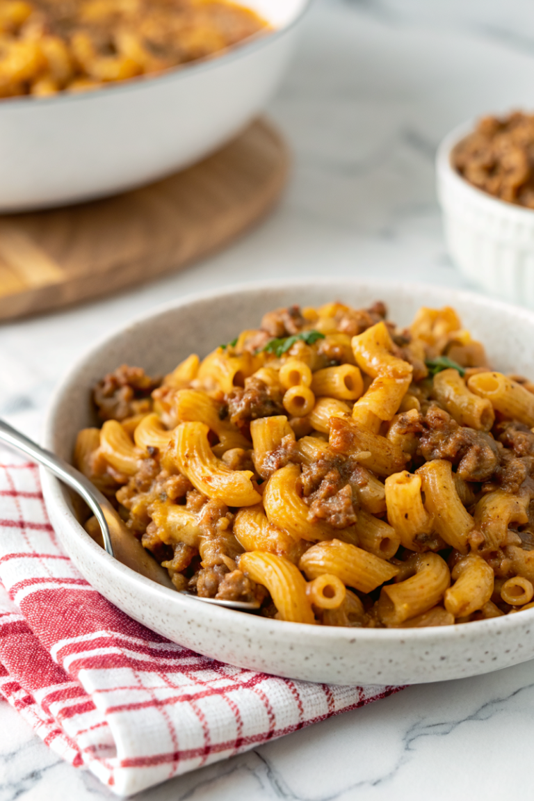 Hamburger Macaroni