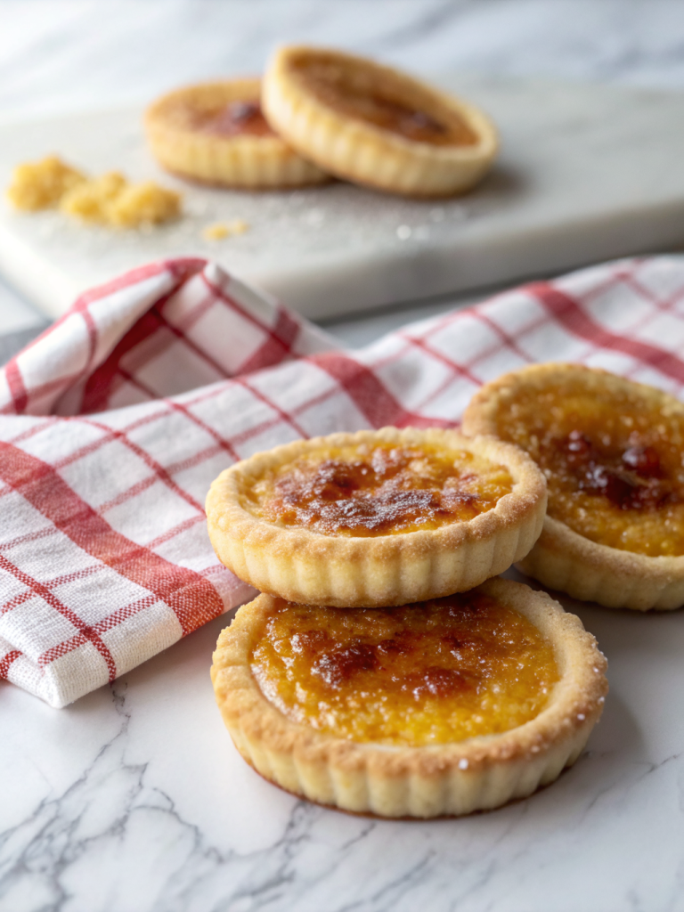 Lemon Crème Brûlée Cookies