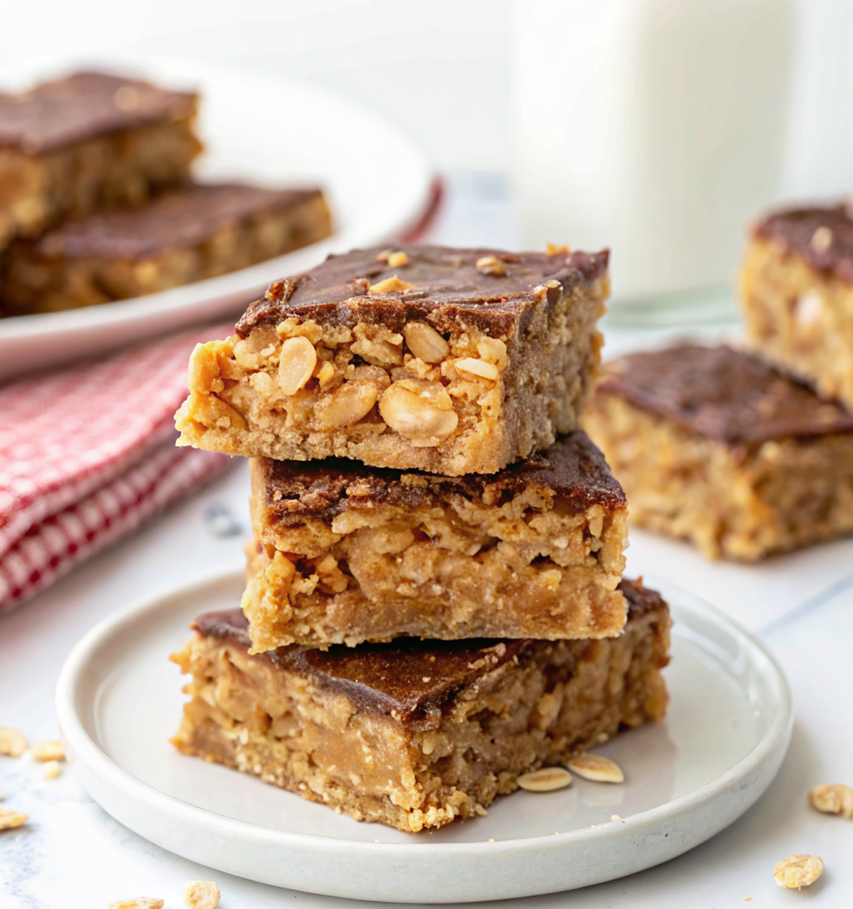 No Bake Peanut Butter Oat Bars New