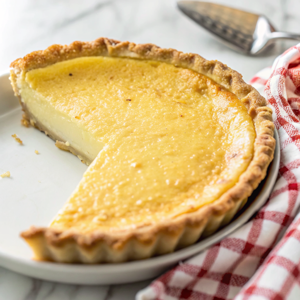 Old Fashioned Custard PieNew