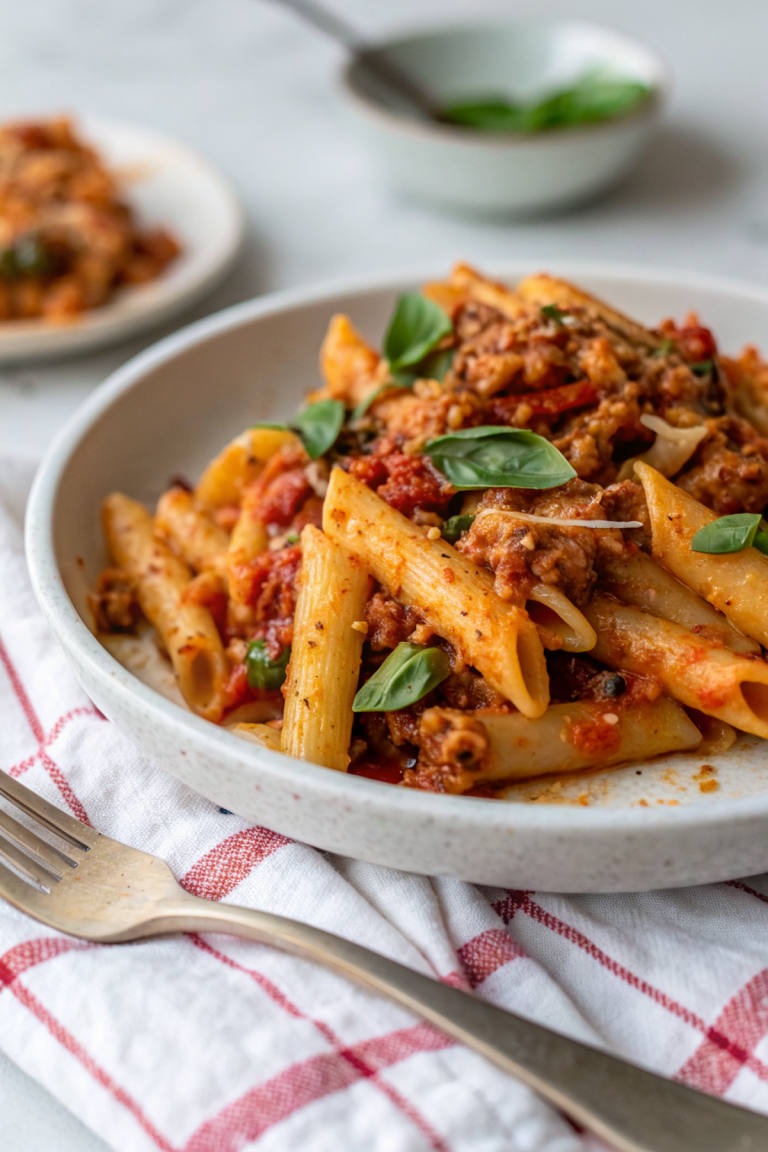 Vegan Baked Ziti