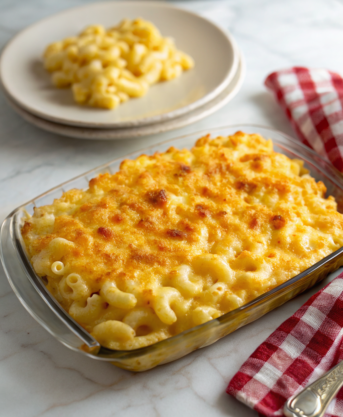 Baked Cheddar Mac and CheeseNew