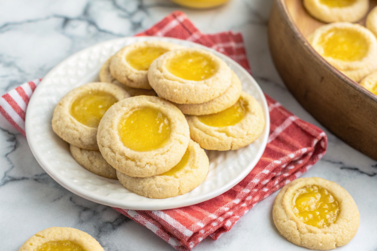 Lemon Thumbprint CookiesNew