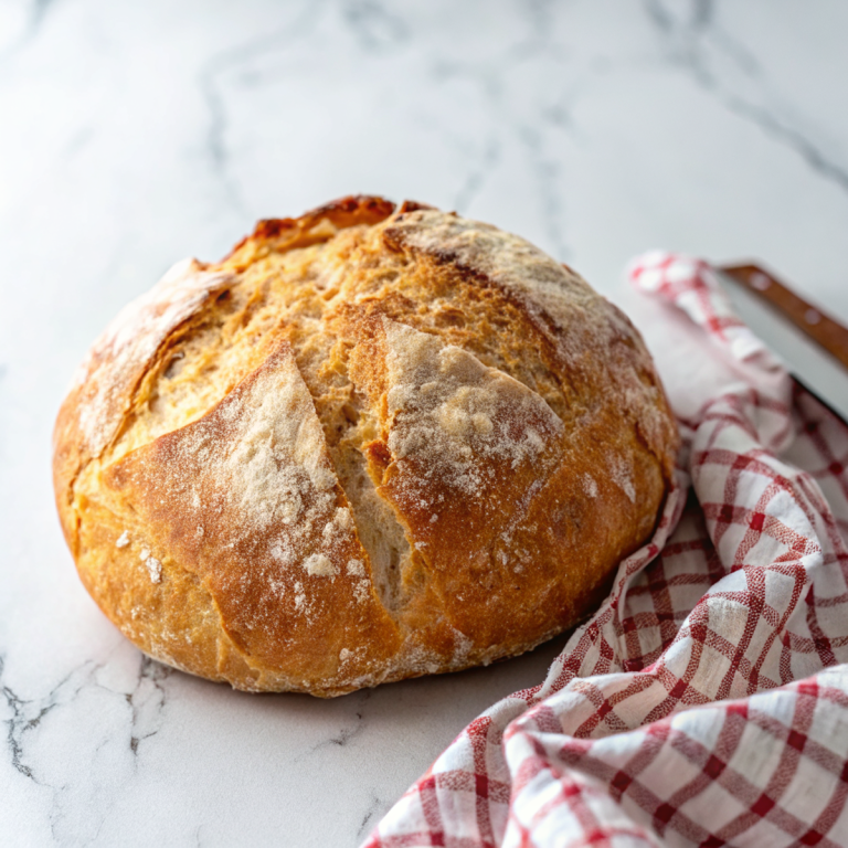 No-Knead Dutch Oven BreadNew