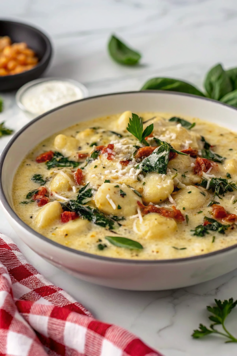 Garlic Chicken Gnocchi SoupNew