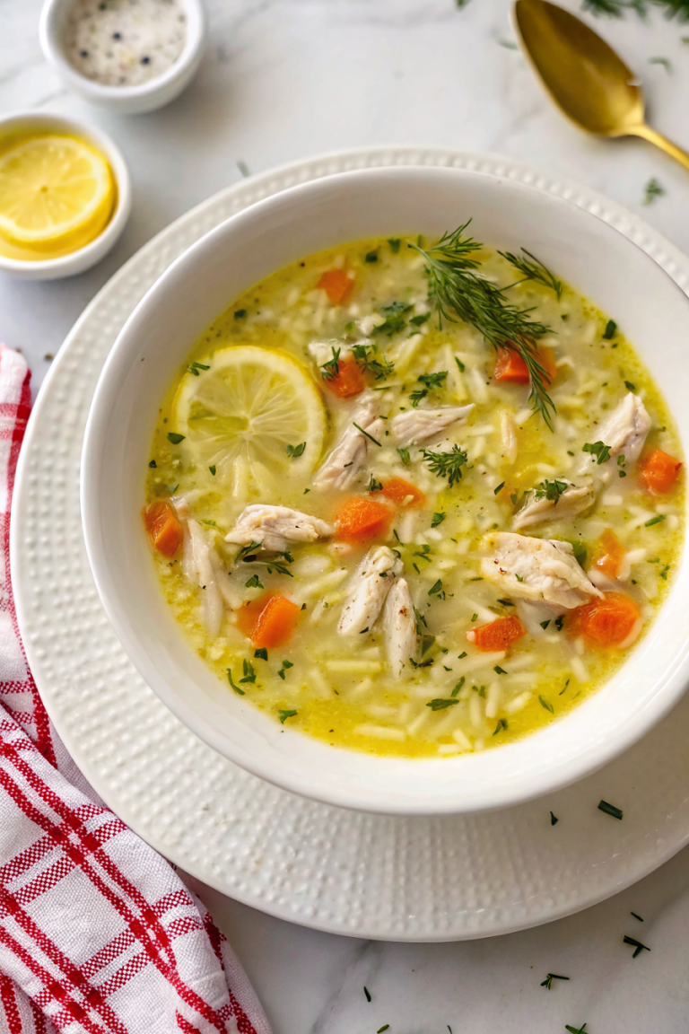 Greek Lemon Chicken SoupNew