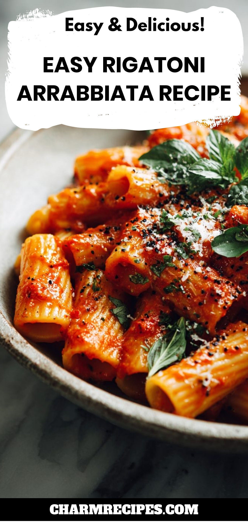 Easy Rigatoni Arrabbiata Recipe