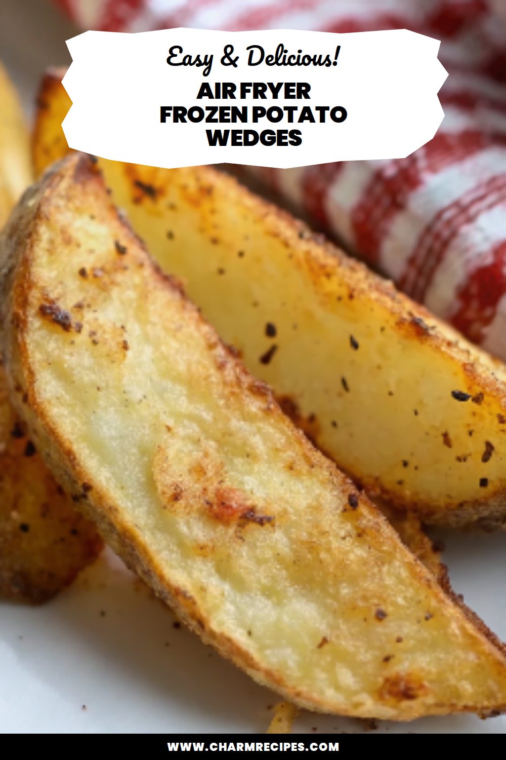 Air Fryer Frozen Potato Wedges