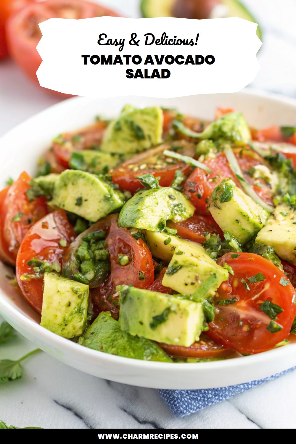 Tomato Avocado Salad