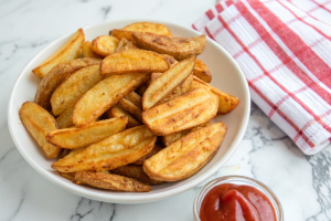 Air Fryer Frozen Potato WedgesNew