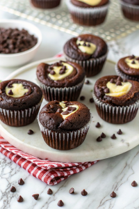Black Bottom Chocolate CupcakesNew
