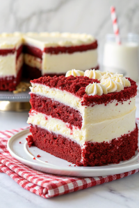 Red Velvet Cheesecake Layer CakeNew