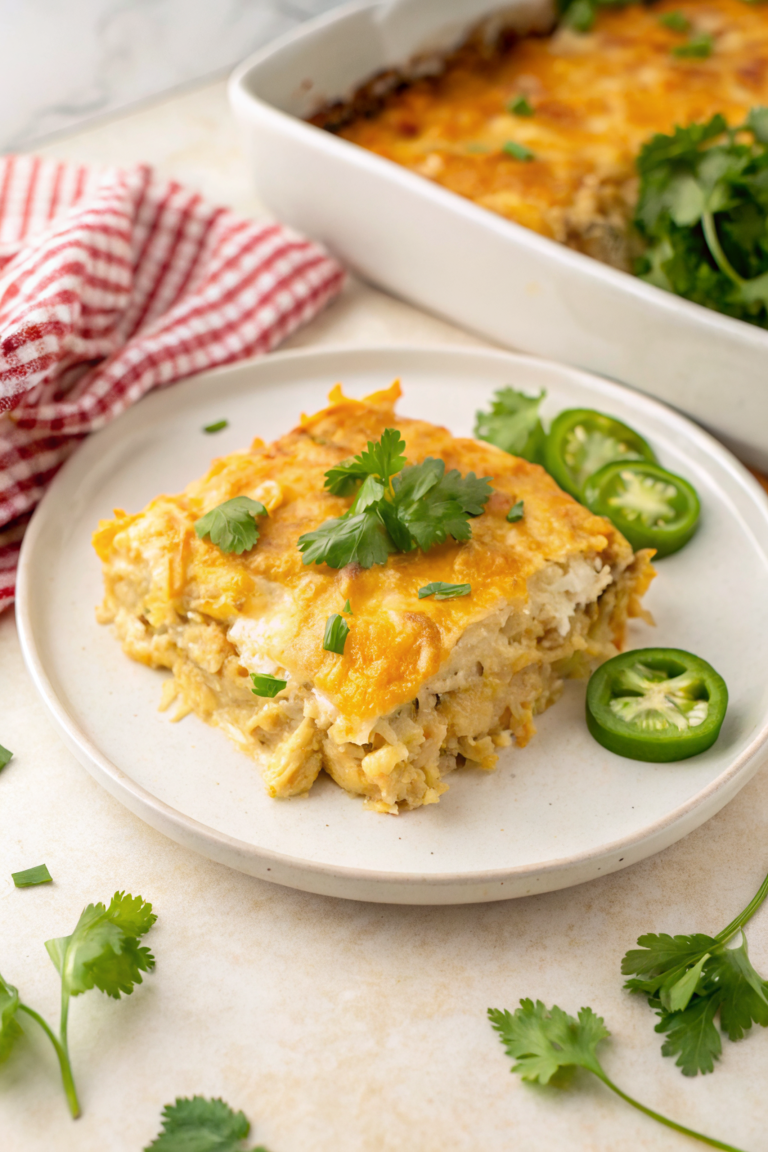 Sour Cream Chicken Enchilada CasseroleNew