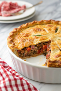 Three Meat Italian Pie RecipeNew