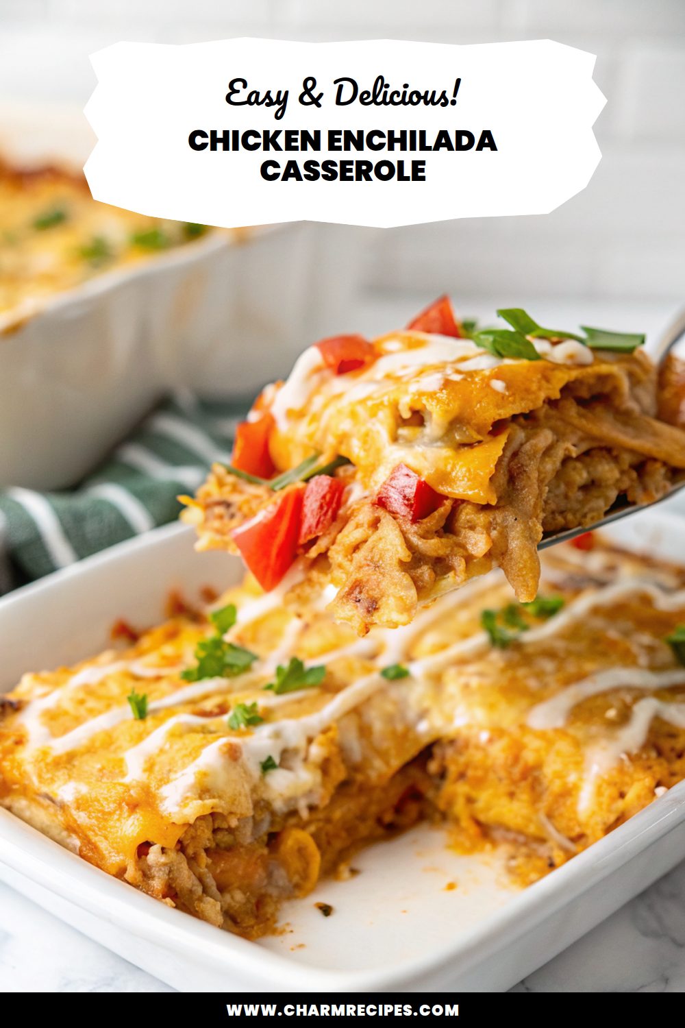 Chicken Enchilada Casserole Recipe
