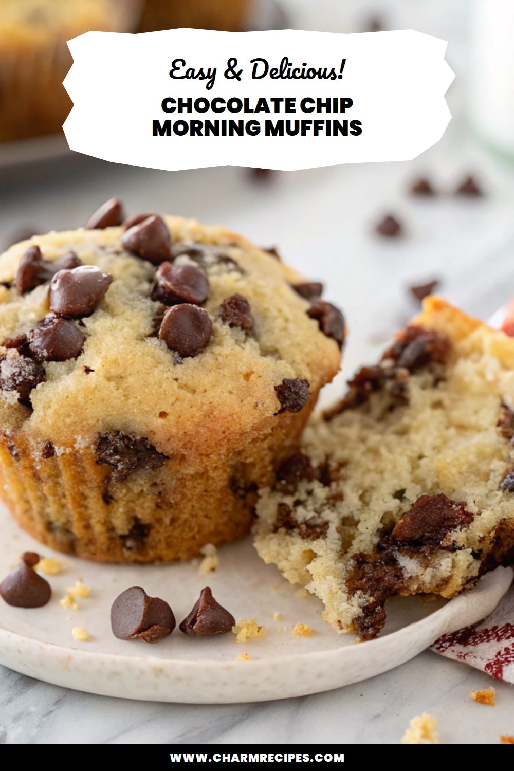 Chocolate Chip Morning Muffins