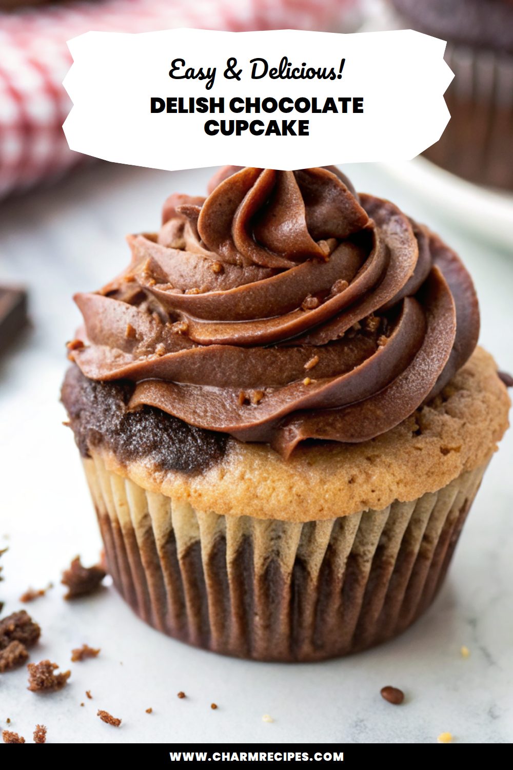 Delish Chocolate Cupcake Recipe