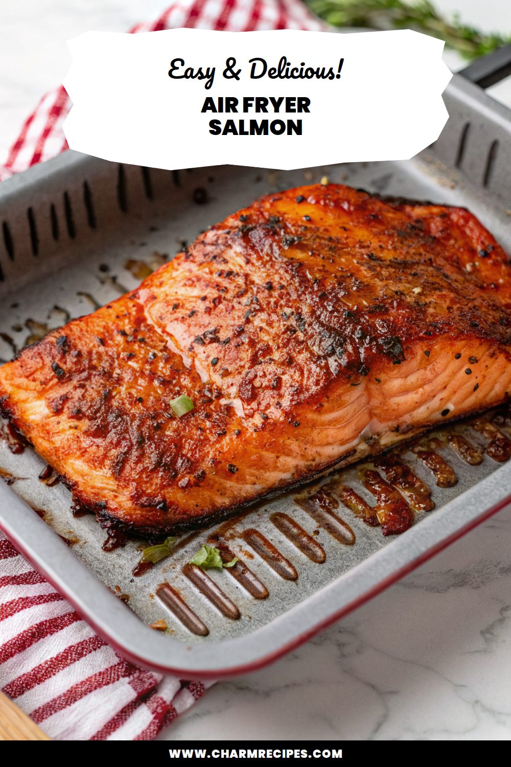 Easy Air Fryer Salmon Recipe