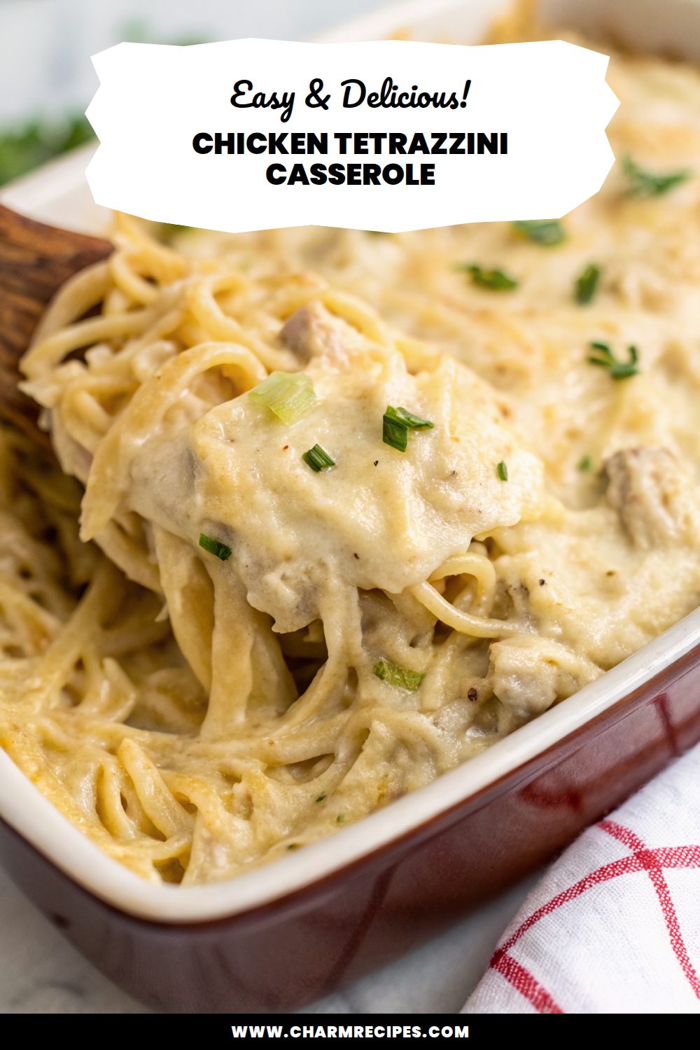 Easy Chicken Tetrazzini Casserole