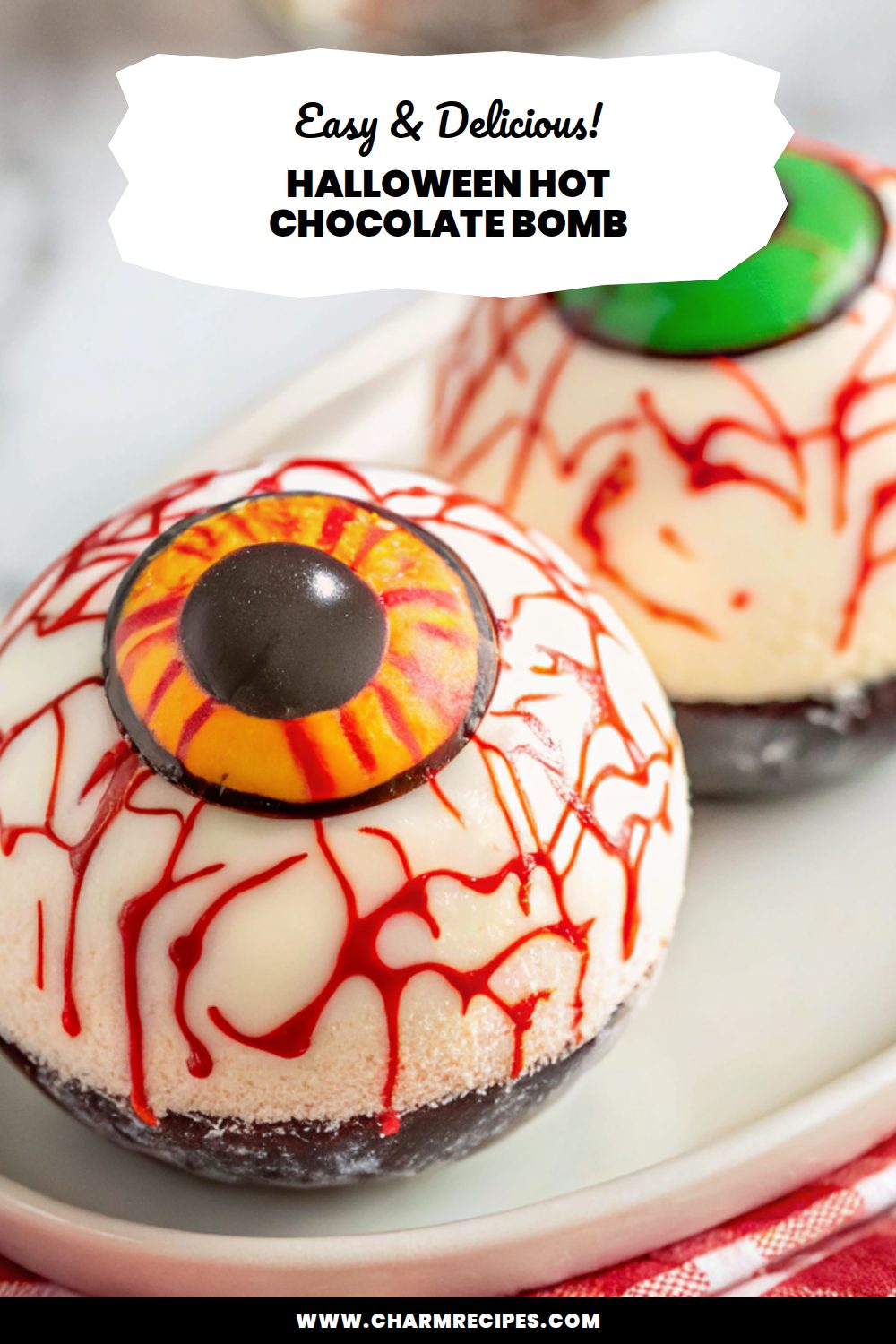 Halloween Hot Chocolate Bomb Recipe