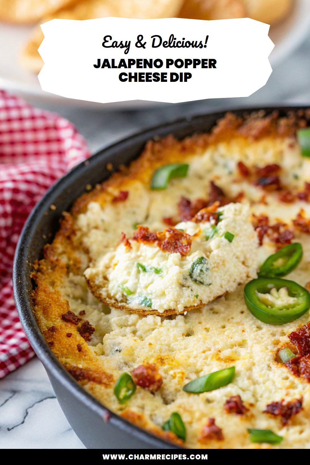 Jalapeno Popper Cheese Dip Recipe