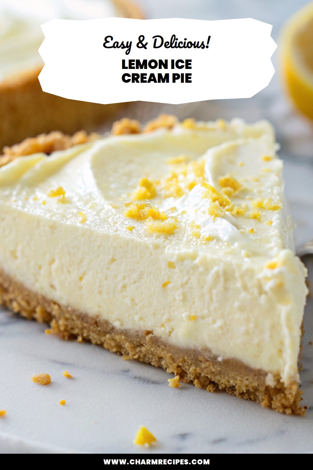 Lemon Ice Cream Pie