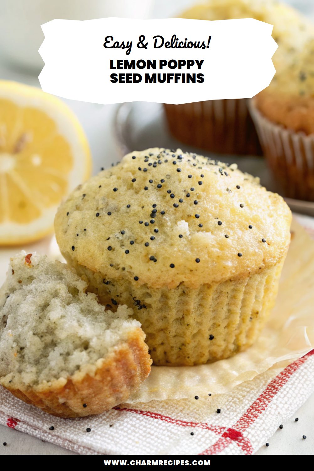 Lemon Poppy Seed Muffins Recipe