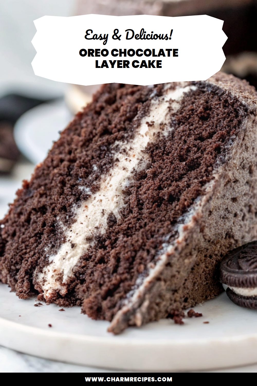 Oreo Chocolate Layer Cake
