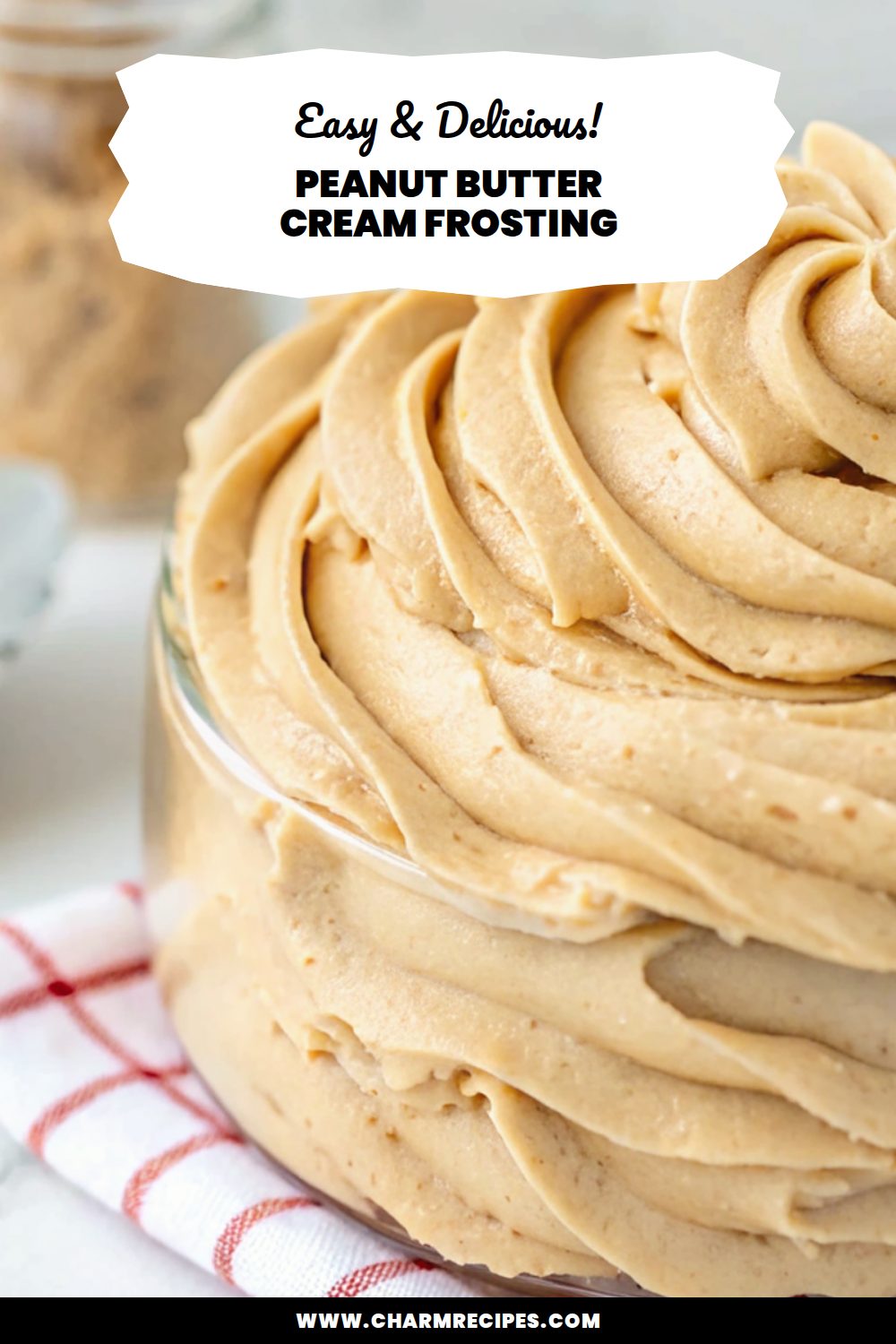 Peanut Butter Cream Frosting Recipe
