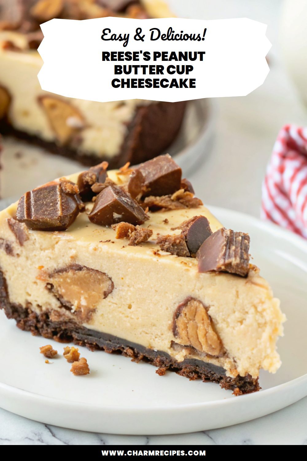 Reese's Peanut Butter Cup Cheesecake