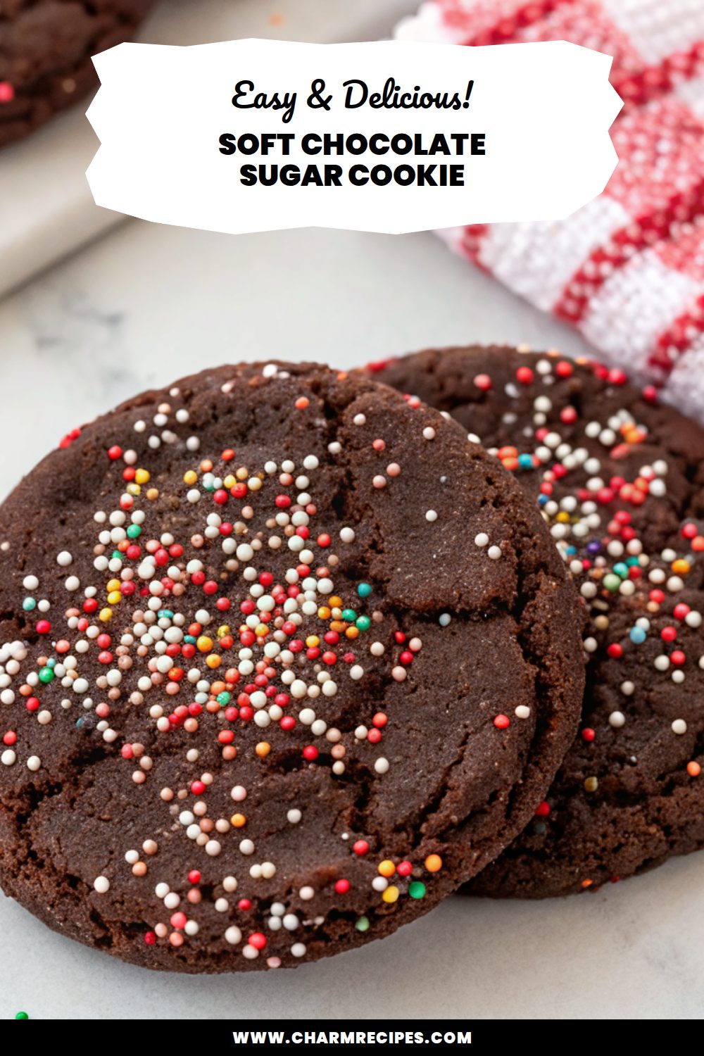 Soft Chocolate Sugar Cookie Recipe