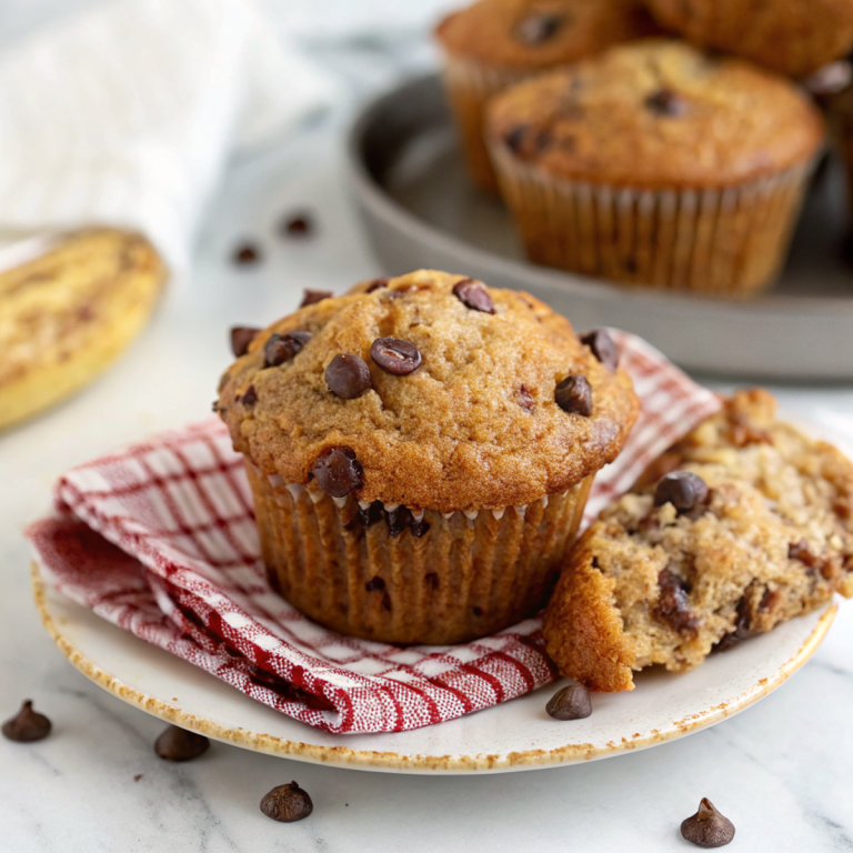 Banana Chocolate Chip Muffin Recipe