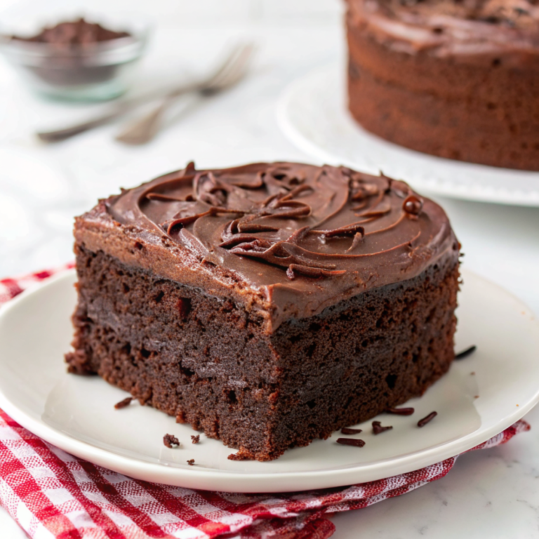 Buttermilk Chocolate Layer Cake