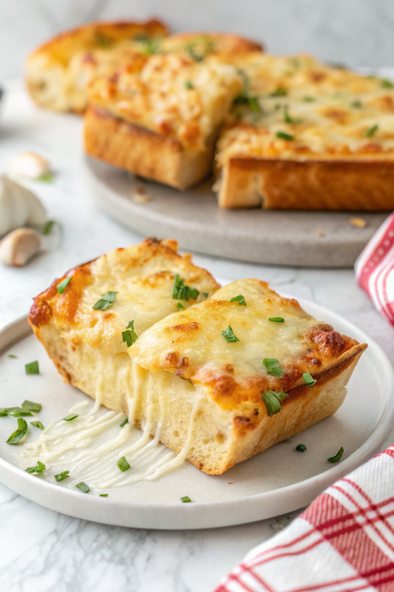Cheesy Garlic Bread Recipe