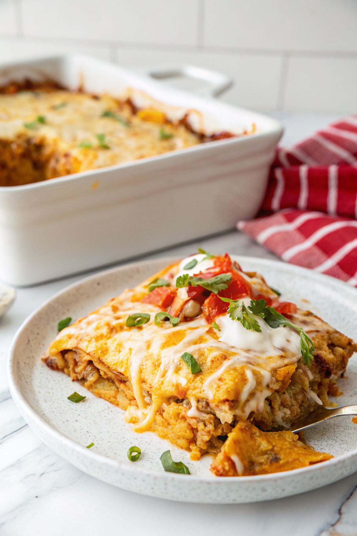 Chicken Enchilada Casserole Recipe