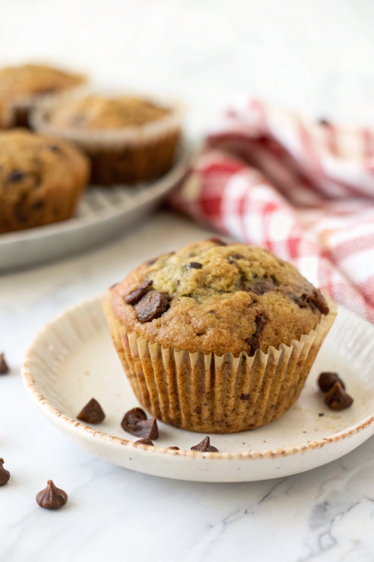 Chocolate Chip Zucchini Muffins Recipe