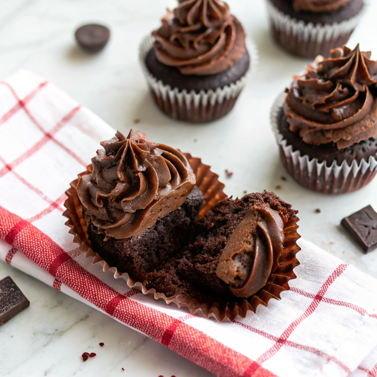 Chocolate Ganache Cupcakes