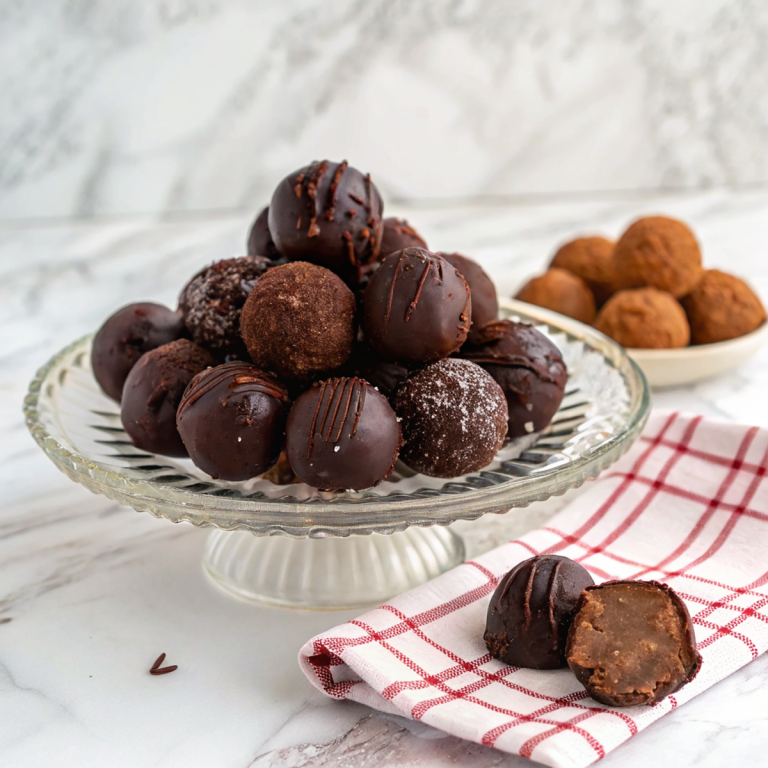Chocolate Rum Truffle Balls