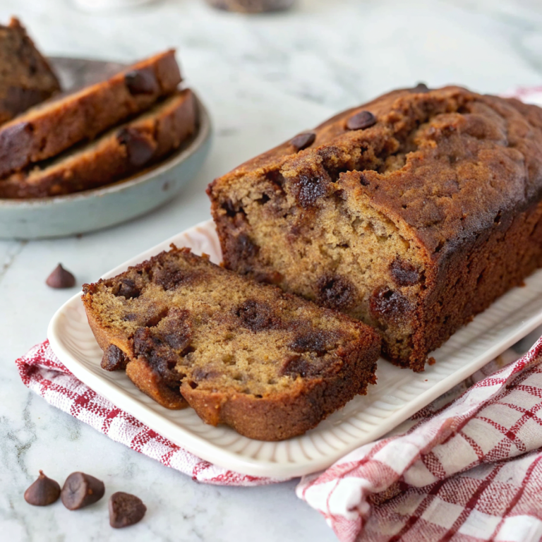 Cinnamon Chocolate Banana Bread Recipe