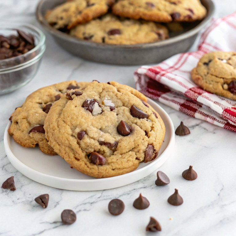 Classic Double Chocolate Chip Cookies