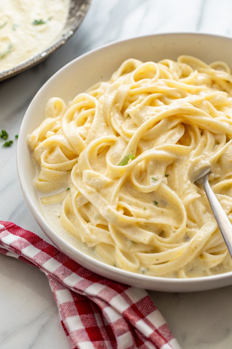 Classic Homemade Alfredo Sauce Recipe