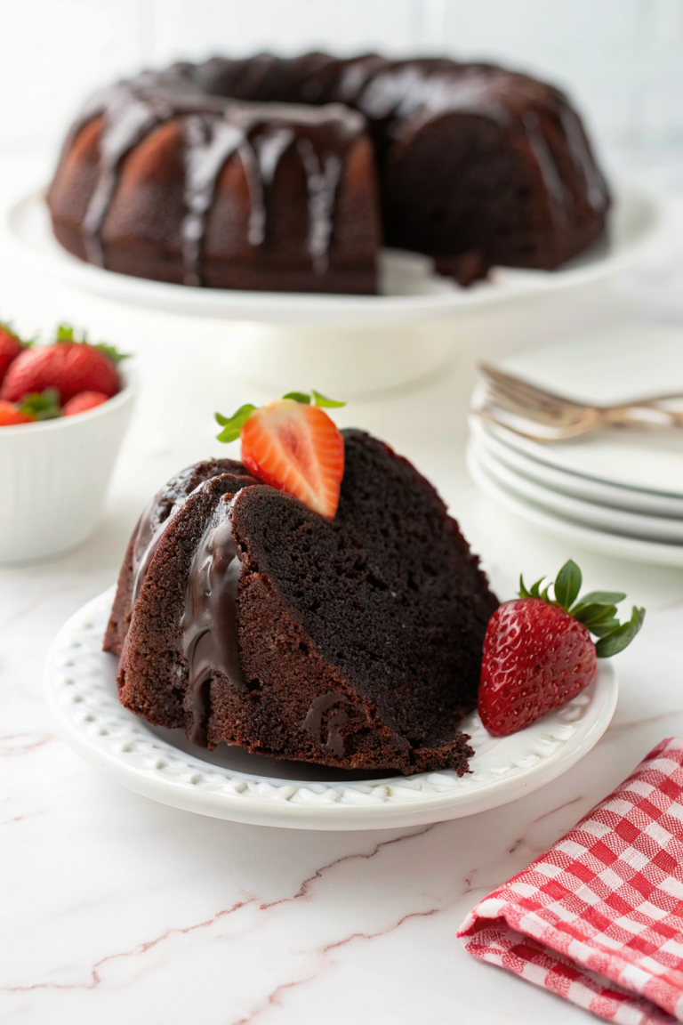 Classic Rich Chocolate Bundt Cake