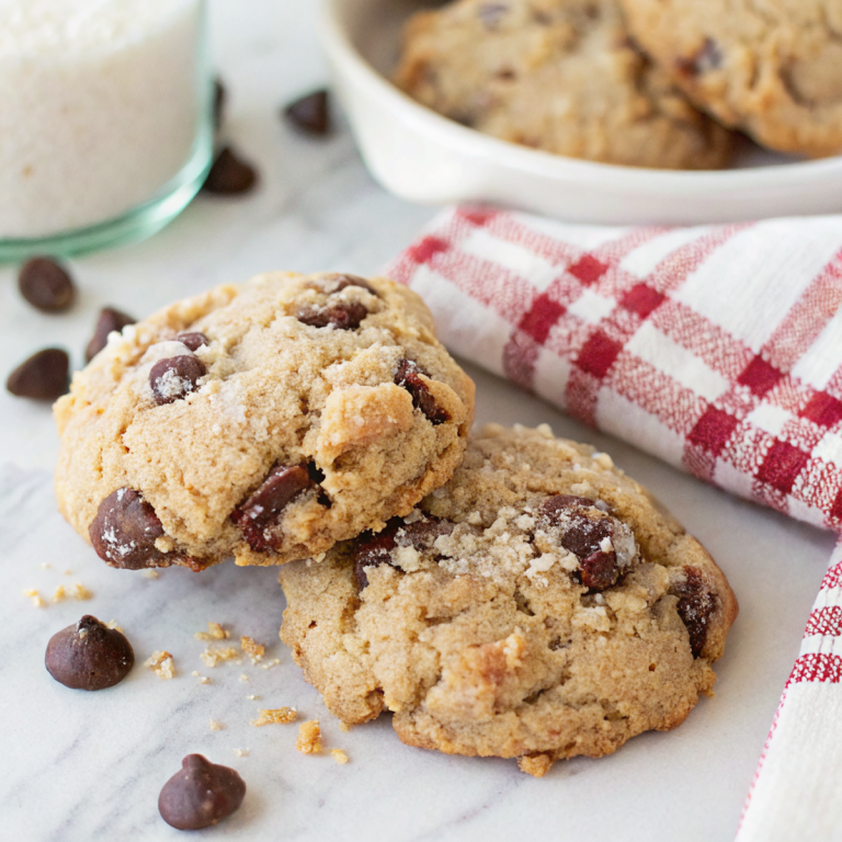 Coconut Chai Chocolate Chip Cookies