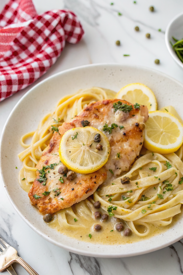 Creamy Lemon Chicken Piccata