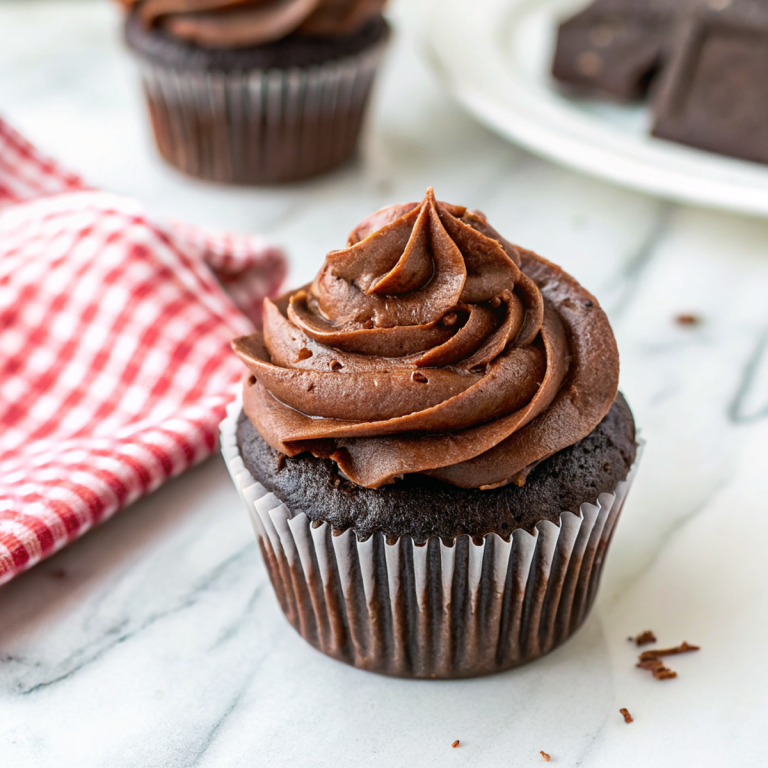 Delish Chocolate Cupcake Recipe