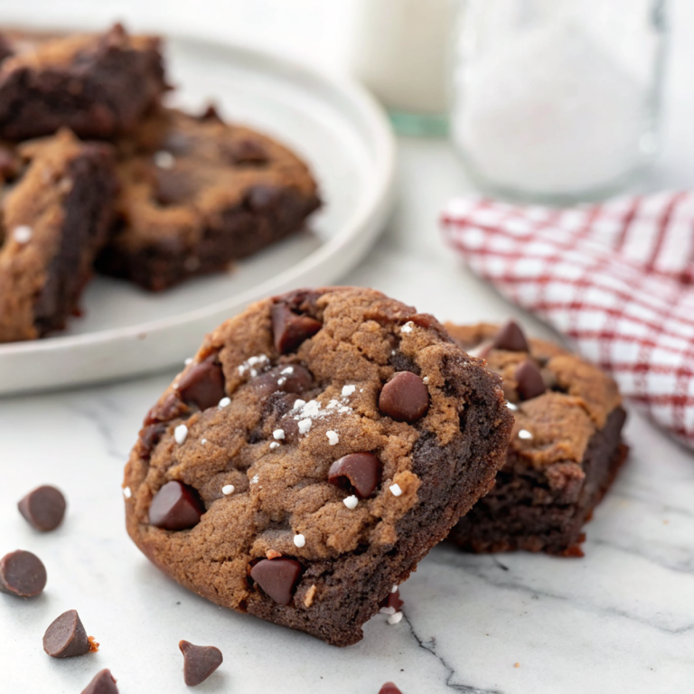 Double Chocolate Chip Cookie Bars