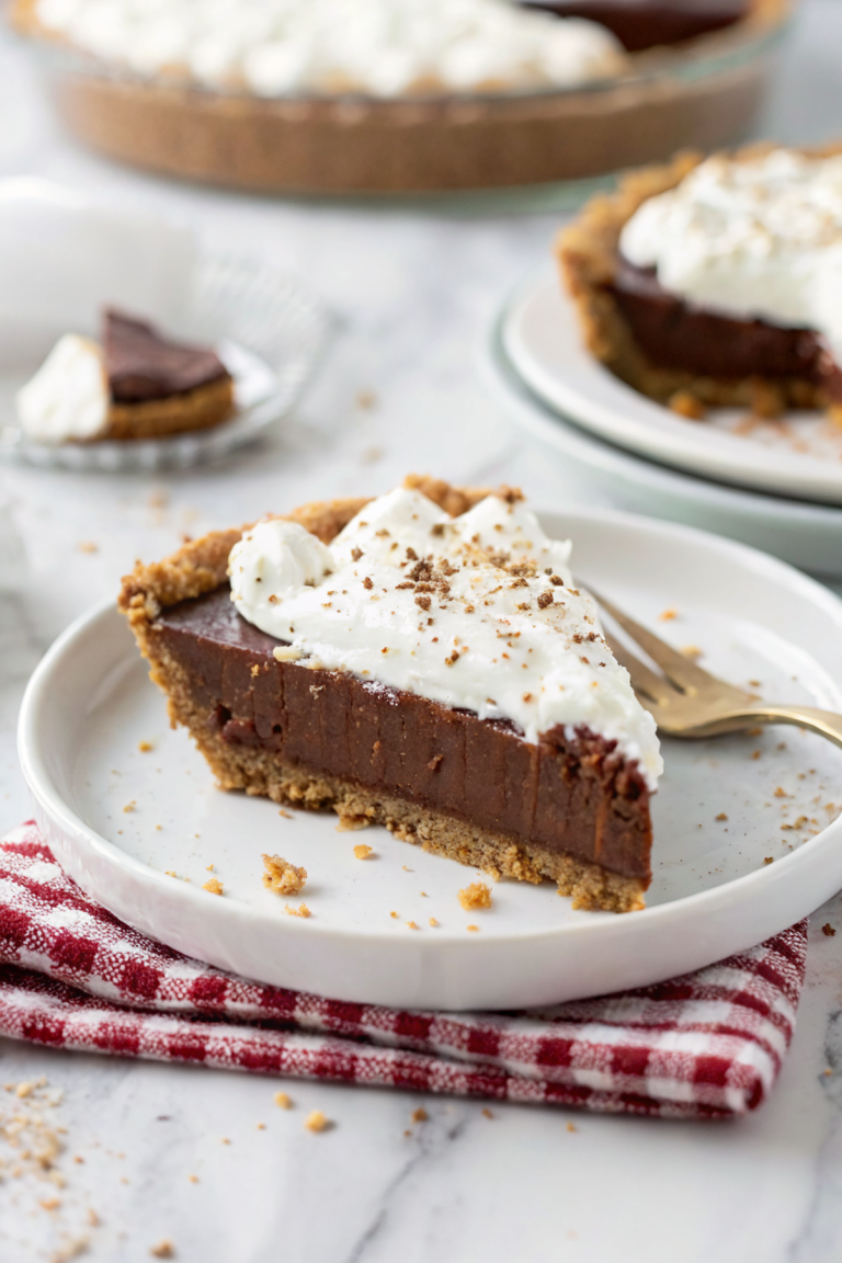 Easy Chocolate Pudding Pie
